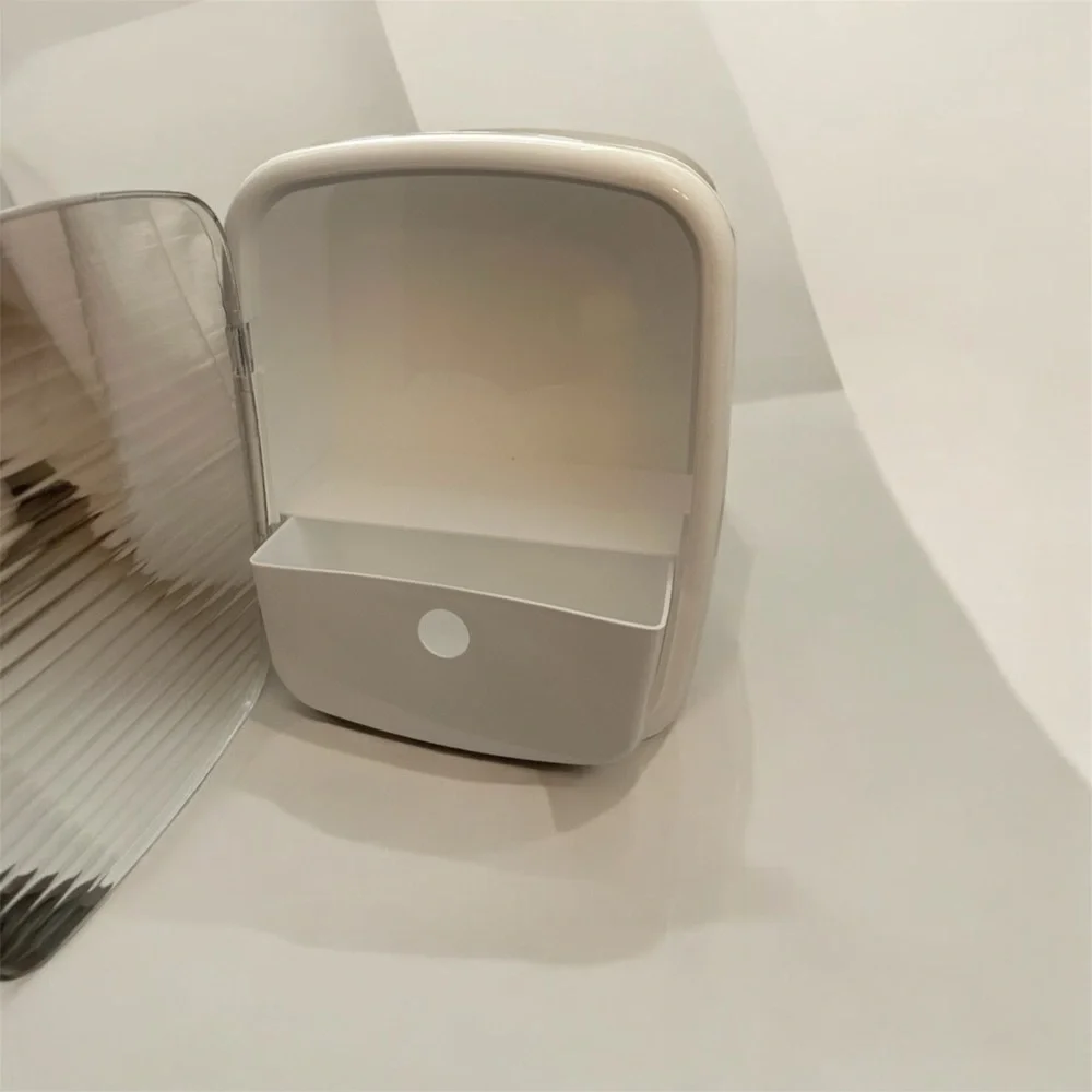 NEW Cosmetic Display Storage With Drawer - White - Bullseye Playground